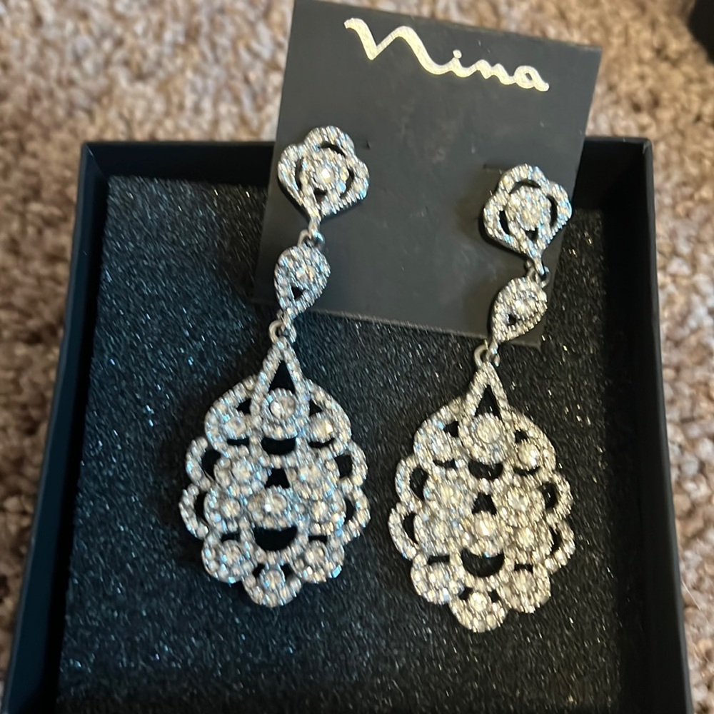 Nina chandelier earrings